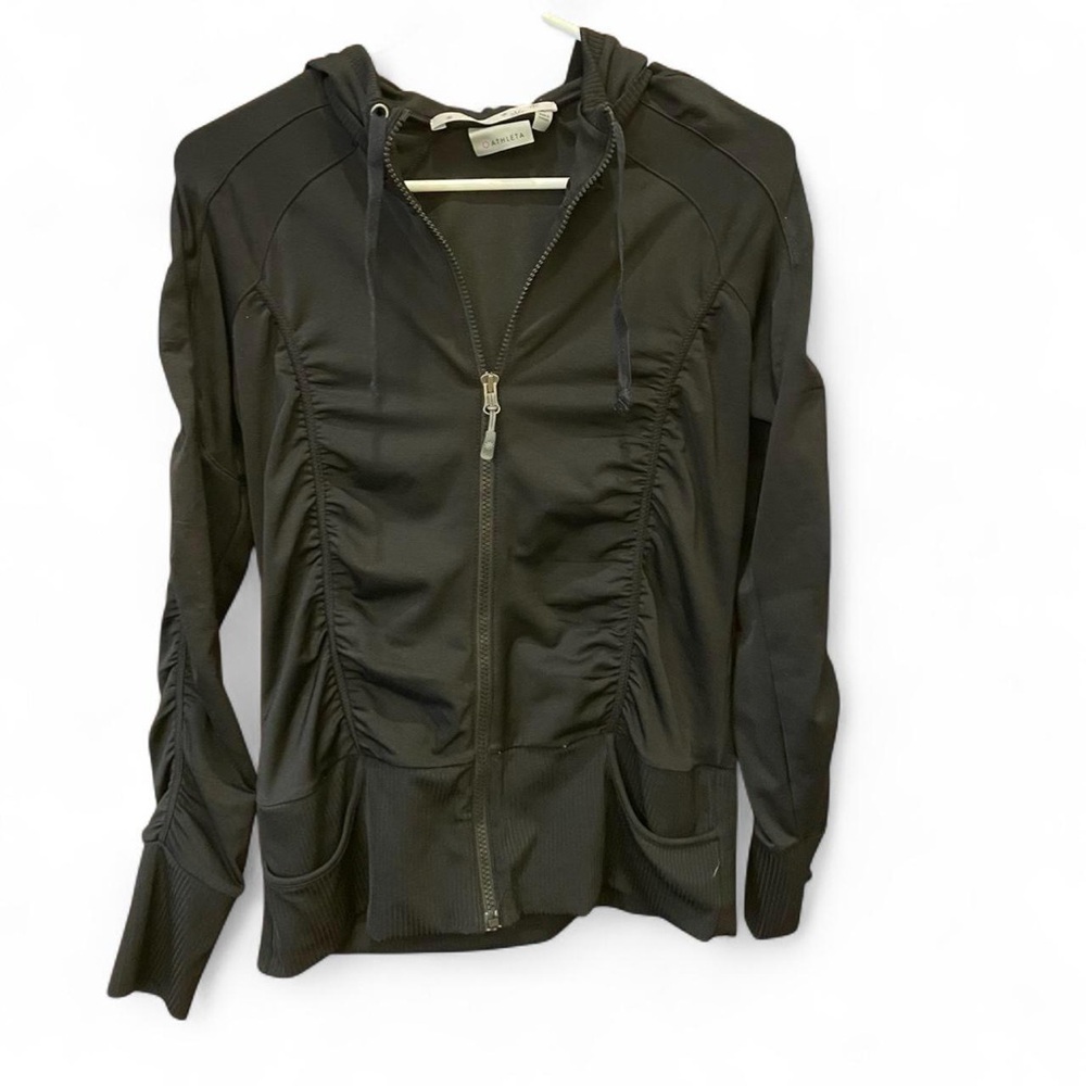 Athleta Black Activewear Jacket Womens Size Small